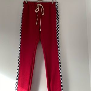 EPTM. Red Track pants